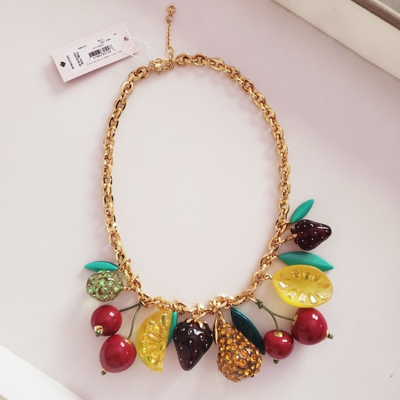 Kate spade BNWT tutti fruity charm necklace - Picture 4 of 8